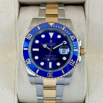 2016 Rolex Submariner “Bluesy” 40mm 116613LB Two-Tone Blue Dial