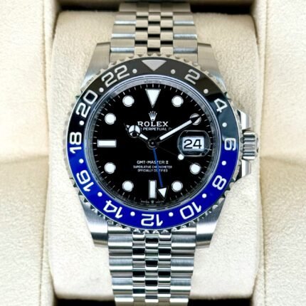 2022 Rolex GMT-Master II “Batgirl” 40mm 126710BLNR Jubilee Black Dial
