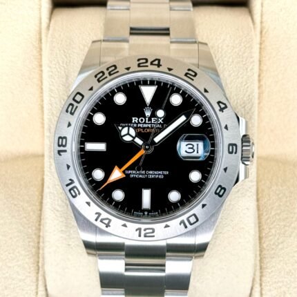 2023 Rolex Explorer II 42mm 226570 Black Dial
