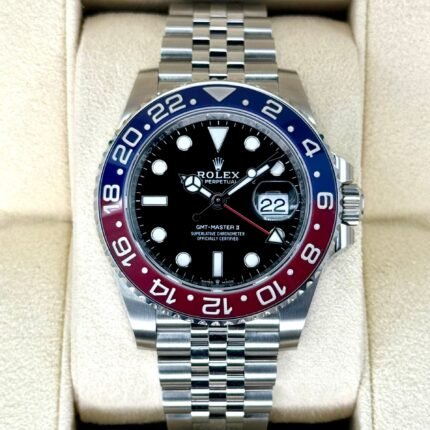 NEW 2024 Rolex GMT-Master II “Pepsi” 40mm 126710BLRO Jubilee