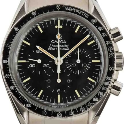 Vintage Omega Speedmaster Black Dial